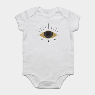 Starry eyes - Constellation in his eyes - inspired by Taylor Swift - Midnights - High Infidelity Baby Bodysuit